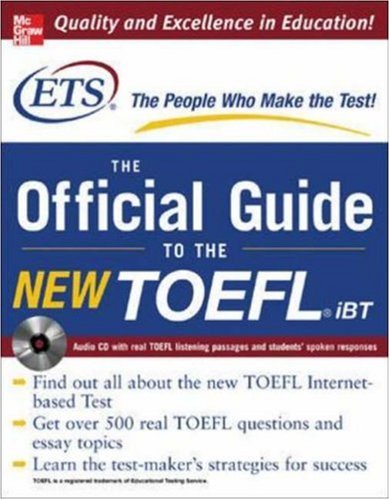 TOEFL iBT: The Official ETS Study Guide - Scanned Pdf with Ocr